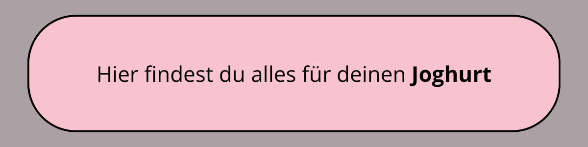 Aus wenigen Zutaten wird dein eigener Joghurt