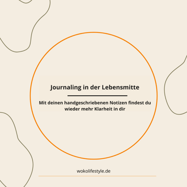 Journaling in der Lebensmitte