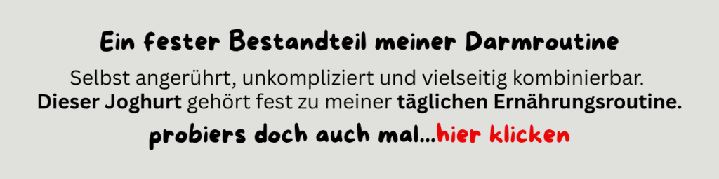 Darmroutine Feel-Good Yoghurt - Darmbakterien entdecken
