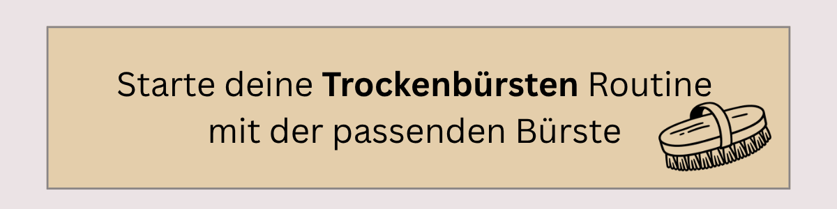 Trockenbürsten Routine Wechseljahre