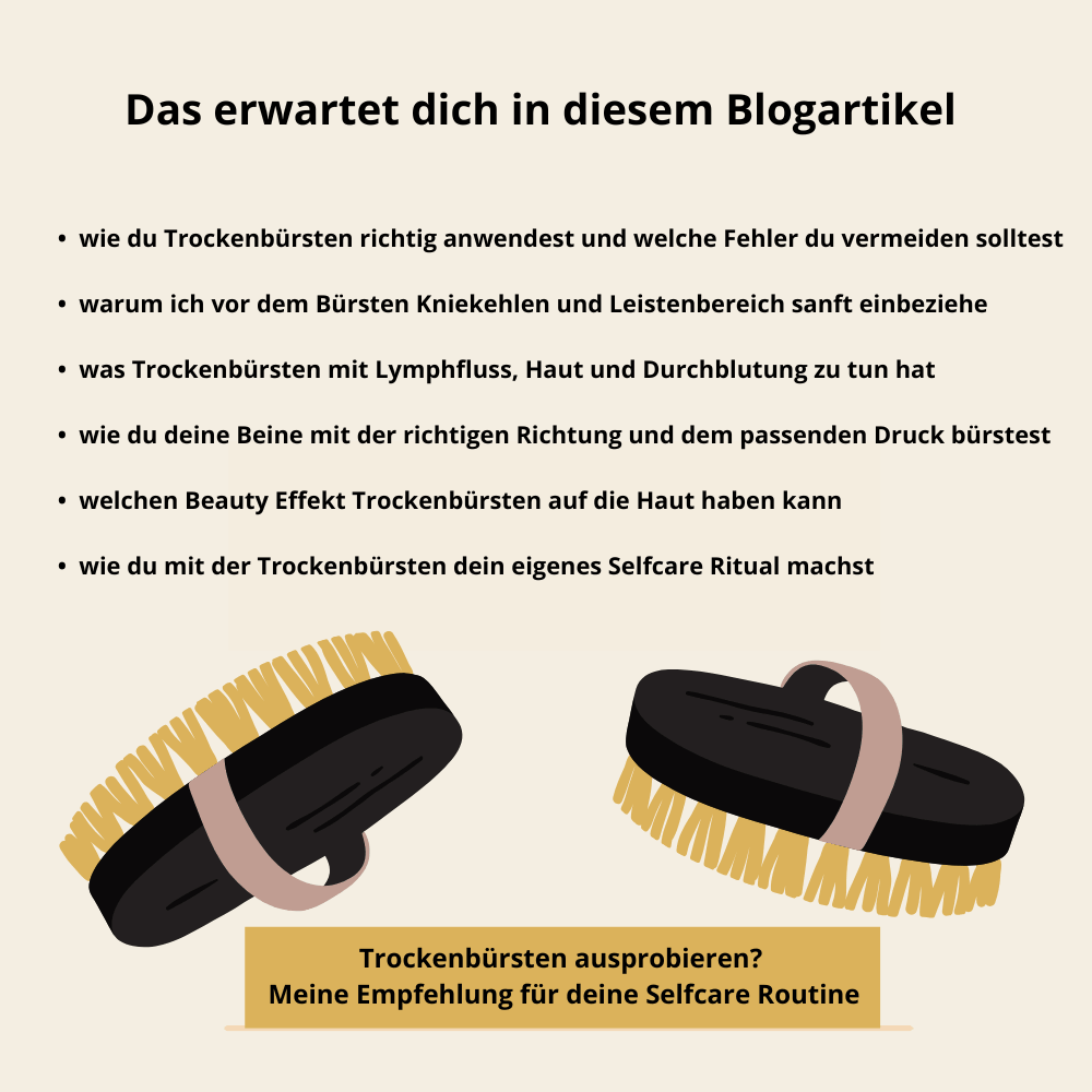 rockenbürsten richtig anwenden: Entdecke ein einfaches Beauty und Selfcare Ritual