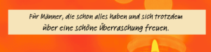 20 ausgewählte Geschenkideen für Männer bis 100 Euro
