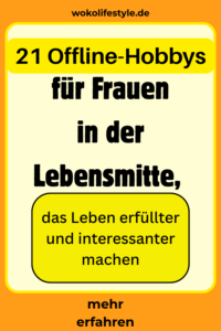 Du möchtest ein neues Hobby ausprobieren und deine freie Zeit wieder bewusster gestalten? 