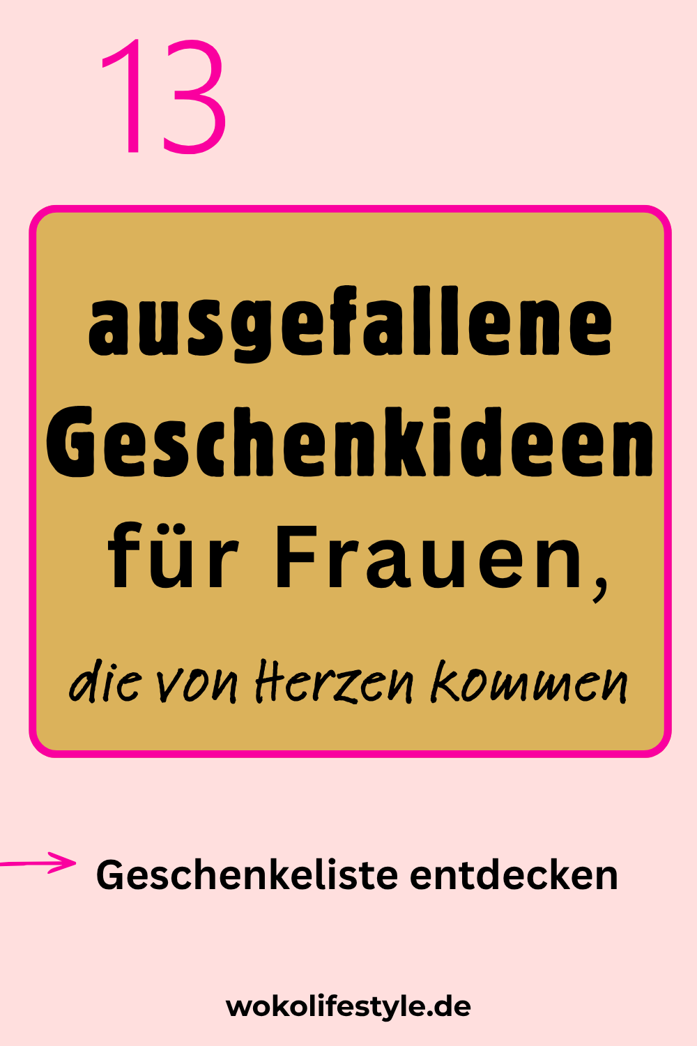 Geschenke Weihnachten für Frauen, die von Herzen kommen