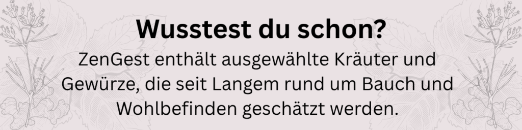 ZenGest ätherische Ölemischung doterra bei Blähbauch und Magen-Darm-Beschwerden